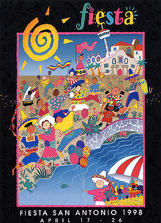 FIESTA 1998 POSTER