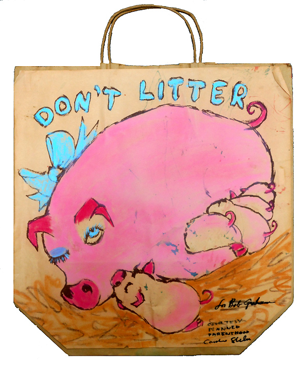 DON'T LITTER BAG